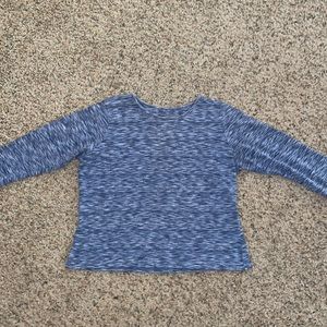 Blue long sleeve shirt
